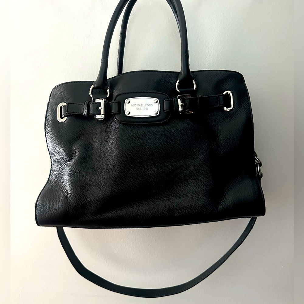 Soft Leather Michael Kors Hamilton Tote